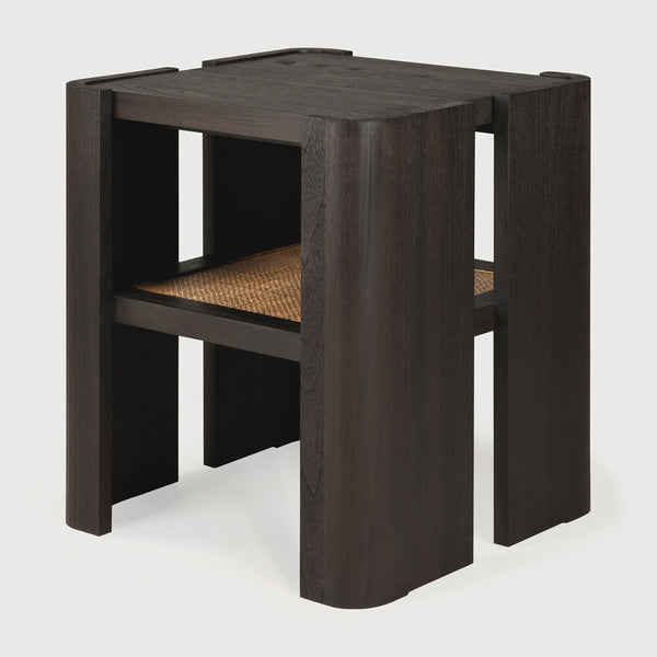 [3510766] Panel hliðarborð teak dark brown