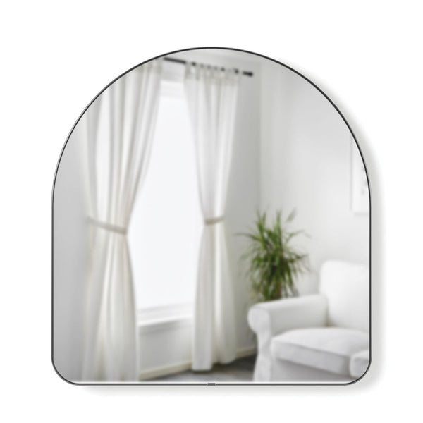 [1017061378] Hubba arched spegill titanium 87x92cm