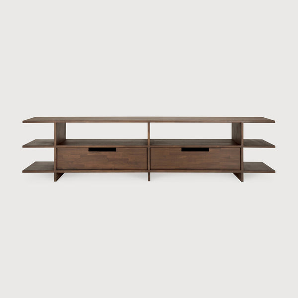 [3510792] Kabuki sjónvarpsskenkur Teak Brown