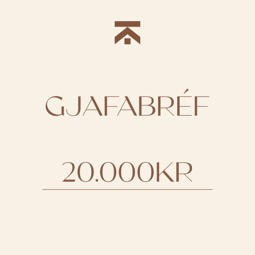 Gjafabréf Tekk 20.000kr
