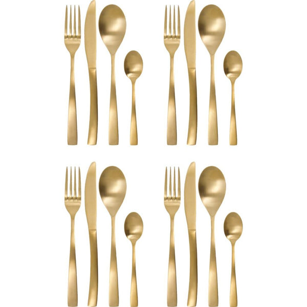 Golden hnífapara sett 16stk