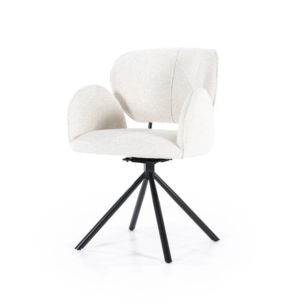 [01596119] Rosalin borðstofustóll Beige moon