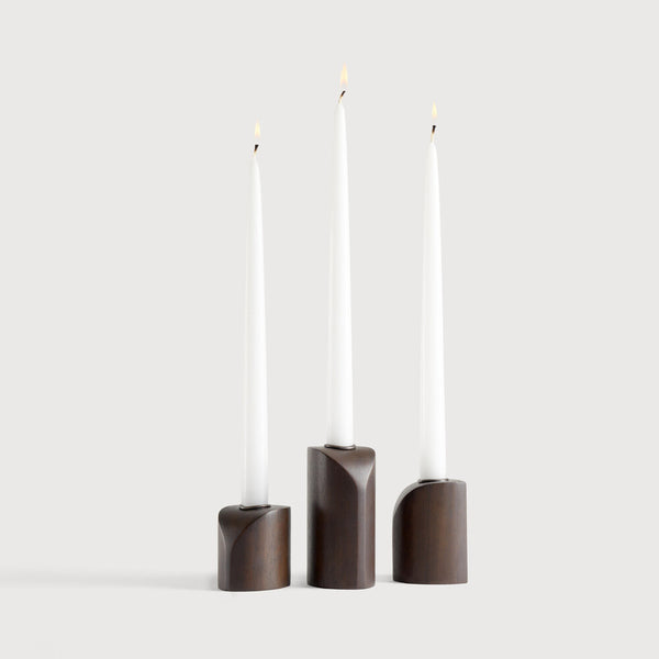 [3529783] Pi kertastjakar mahogany dark brown