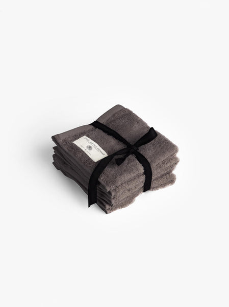 [042400057] Spirit þvottaklútar 30x30cm brown 4stk