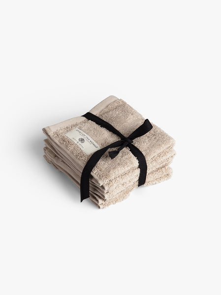 [042400034] Spirit þvottaklútar 30x30cm 4stk beige