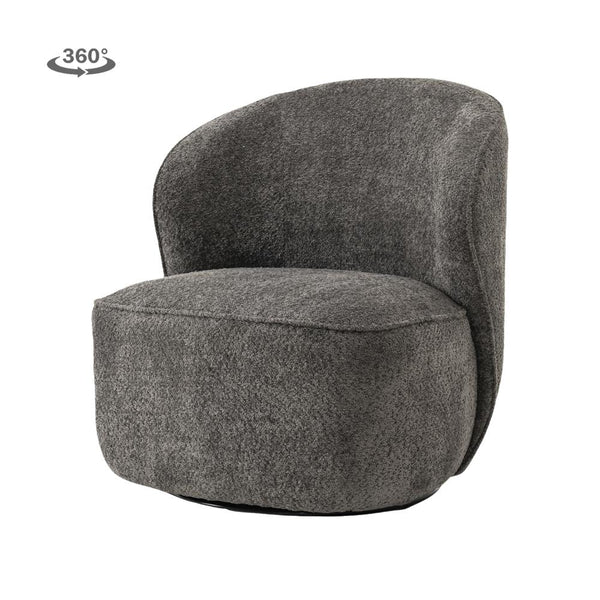 [008AN0014] Belvi hægindastóll Dark grey