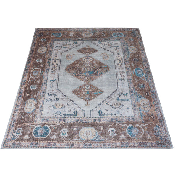[00418727] Karaca motta blue/brown 160x230cm
