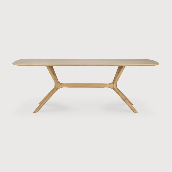 [3550028] Oak X Borðstofuborð 224/100/76