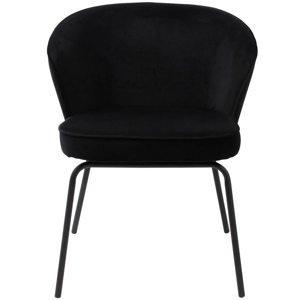 [011800172-Z] Admit borðstofustóll velvet black