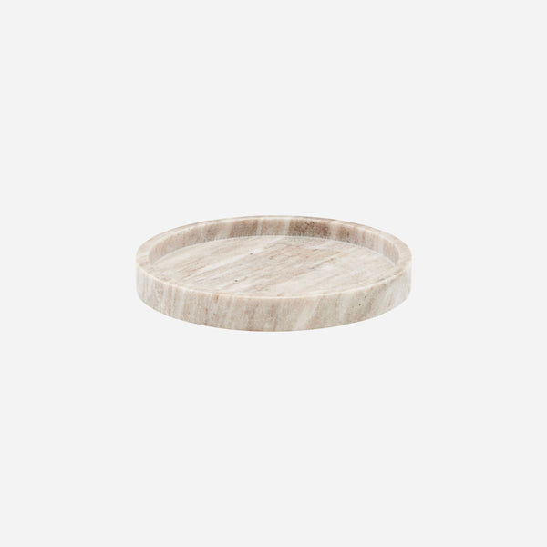 [28312530012] Tray beige marble 3x25