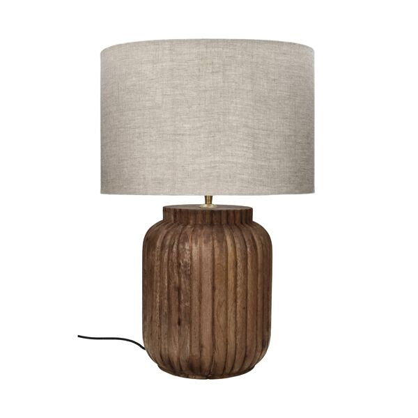 [02240162-BRO-15] Lampedusa borðlampi 58cm