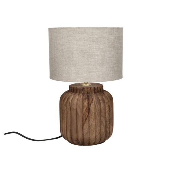 [02240162-BRO-05] Lampedusa borðlampi 42cm