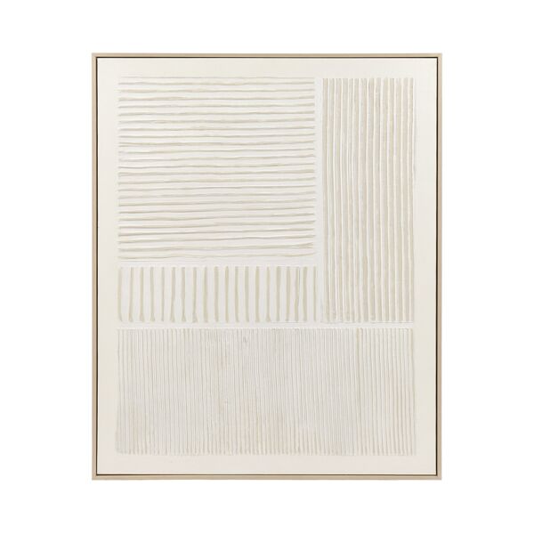 [02240785-WHI-10] Blanche verk í ramma 100x80cm