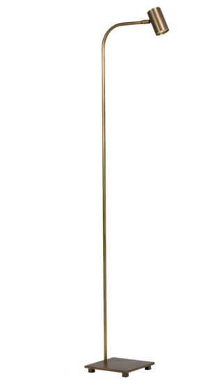 [021L2241950] Tubino gólflampi dark brass