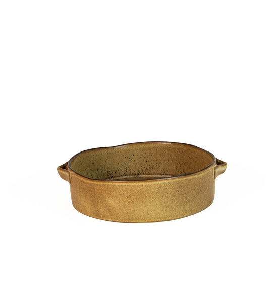 [04713630134] Alcoa Small Round eldfast mót brown