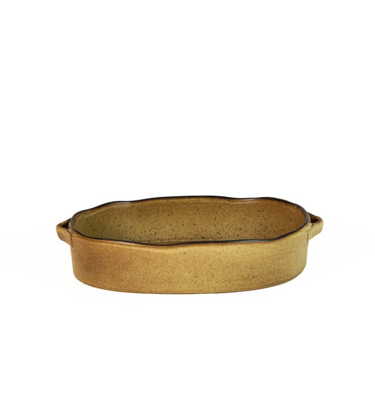 [04713610134] Alcoa Small Oval eldfast mót brown