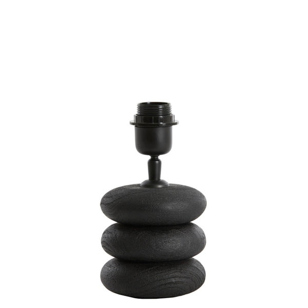 [0127043312] Budongo lampafótur black 12x12 cm
