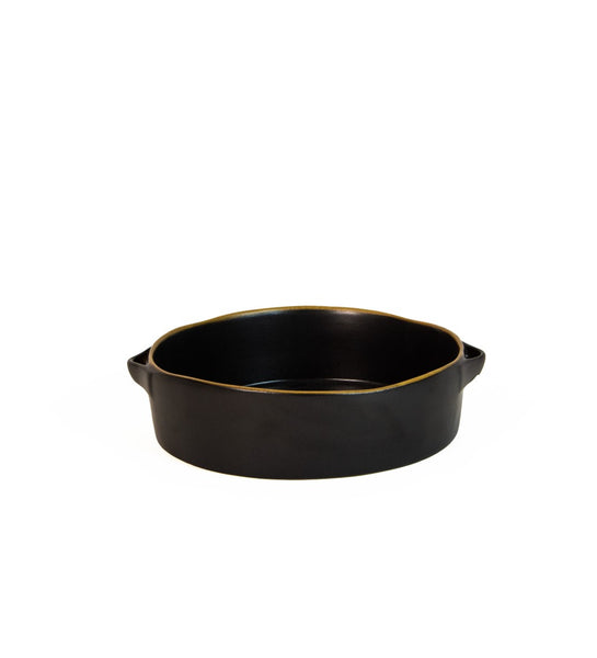 [04713630136] Alcoa Small Round eldfast mót black