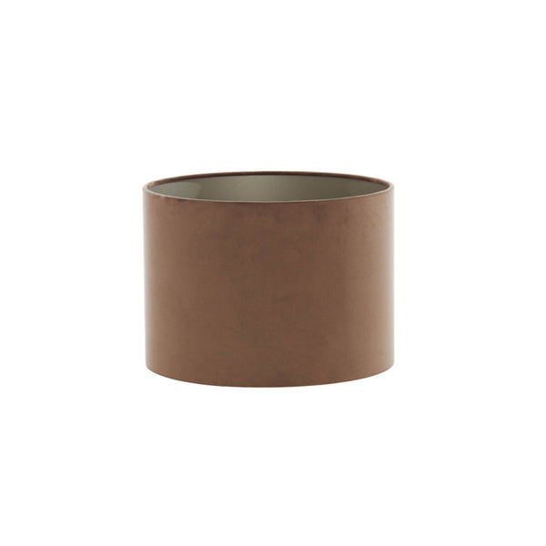 [0122230774] Shade cylinder 30-30-21 cm VELOURS chocolate brown