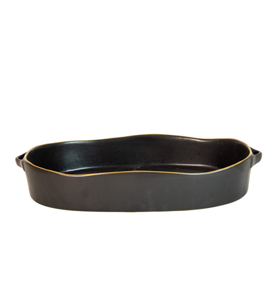[04713620136] Alcoa Large Oval eldfast mót black