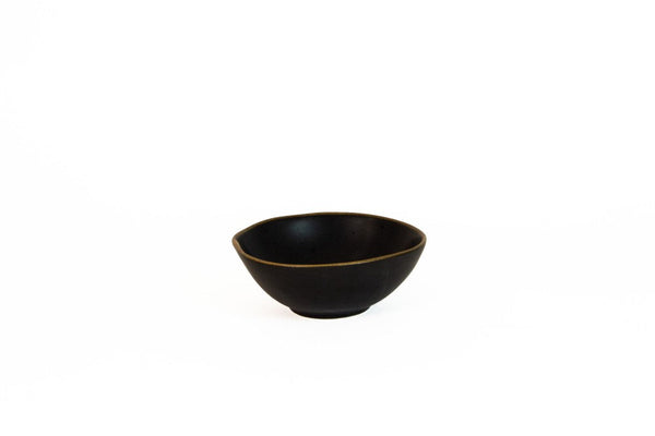 [04713540136] Alcoa large dip bowl black