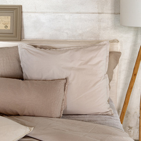 [031954912] Rotterdam koddaver beige 50x50 cm
