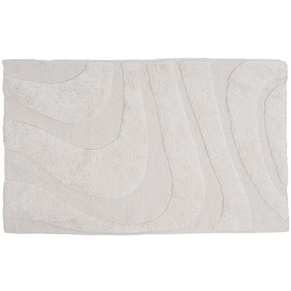 [00411286] Beau baðmotta creme 60x100 cm