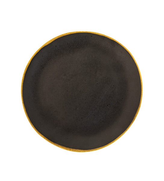 [04713500136] Alcoa Dinner Plate black