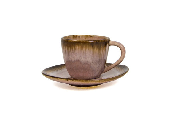 [04711030152] Óbidos Coffee Cup & Saucer pink
