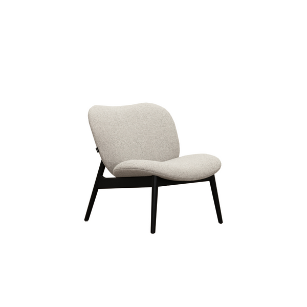 Krell hægindastóll - Oasis shell - black