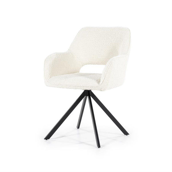 [01595837] Fabio borðstofustóll beige spark