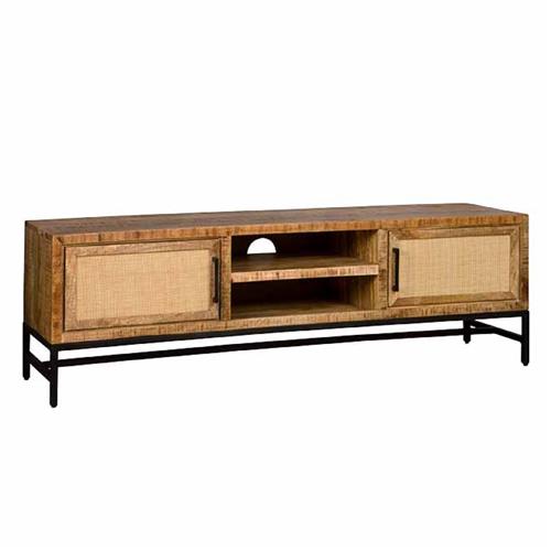 [008NA0060] Carini TV stand natur 2drs. 160cm