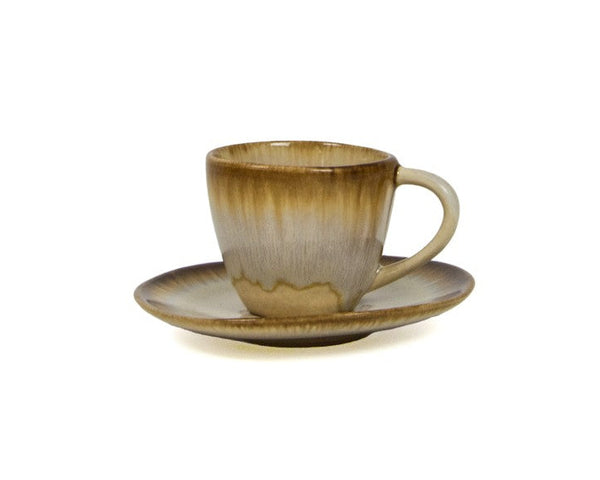 [04711030153] Óbidos Coffee Cup & Saucer cream