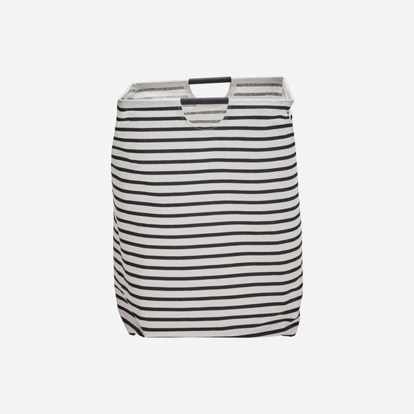 [28205720017] Stripes þvottakarfa m haldi