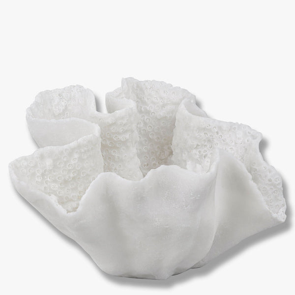 [010CORBOW41] Coral skál off-white