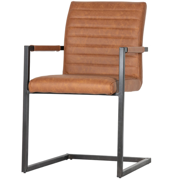 [011376052-C] Bas dining chair cognac
