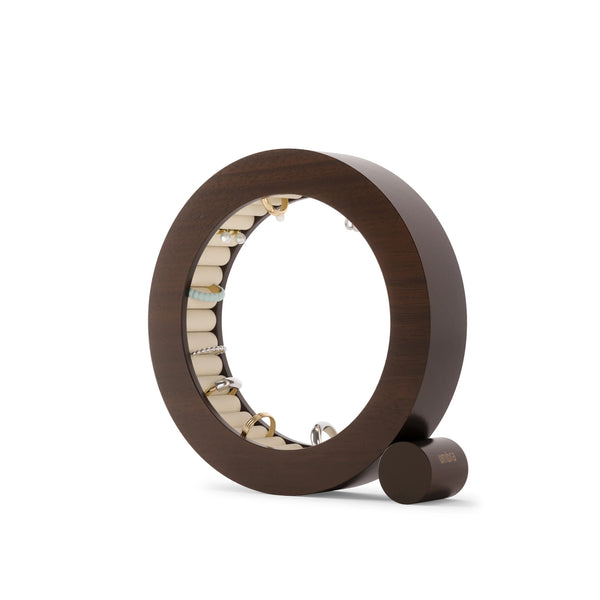 [1021415656] FERRIS JEWELRY ORGANIZERWALNUT