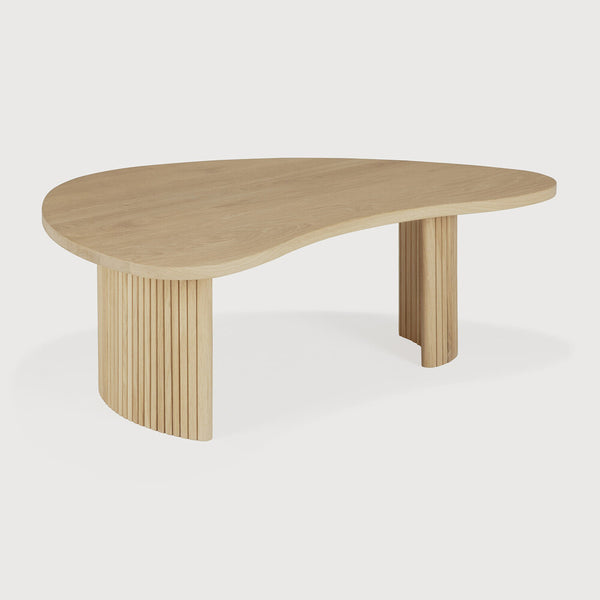Boomerang sófaborð oak minna