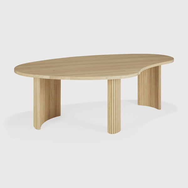 [3550792] Boomerang coffee table - oak