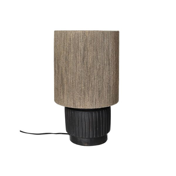 [02240487-BLA-10] Cordoba - table lamp - terracotta / jute