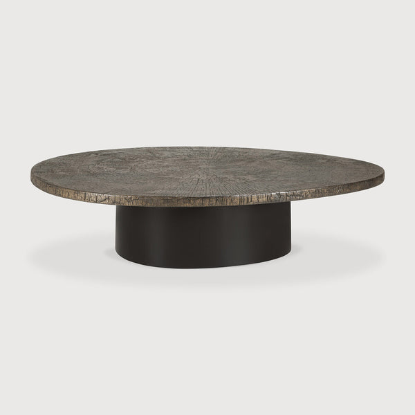 [3525931] Slice Sófaborð - Minerals - Whisky - oval