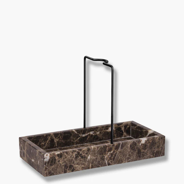 [019MARDW001] MARBLE uppþvotta skipluleggjari brúnn
