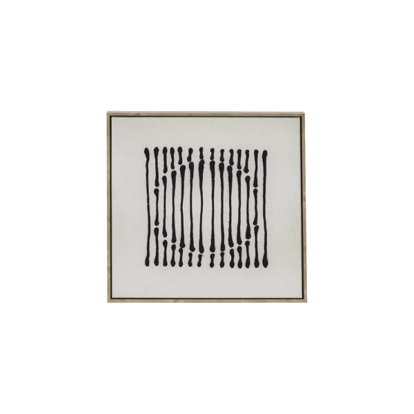 [02240237-BNW-01] BERGAMO - canvas with frame - linen / md