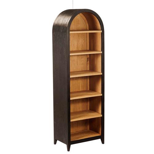 [008NL0091] Rotondi Single wall book cabinet - 70x45x220