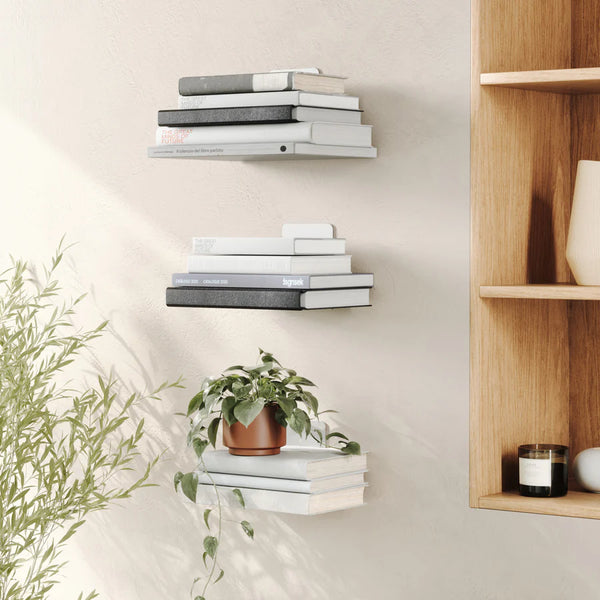 [1005073560] CONCEAL SHELF (3) LARGE SILVER