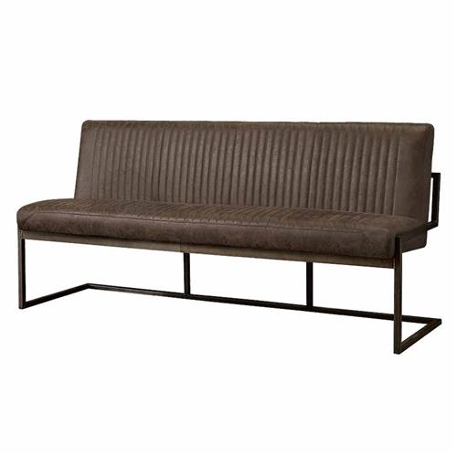 [008NC0060] Ferro bekkur 185cm dökk brúnn