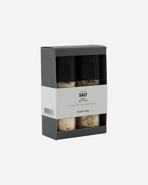 [28104980721] Gjafasett chilli salt&wild garlic lítil