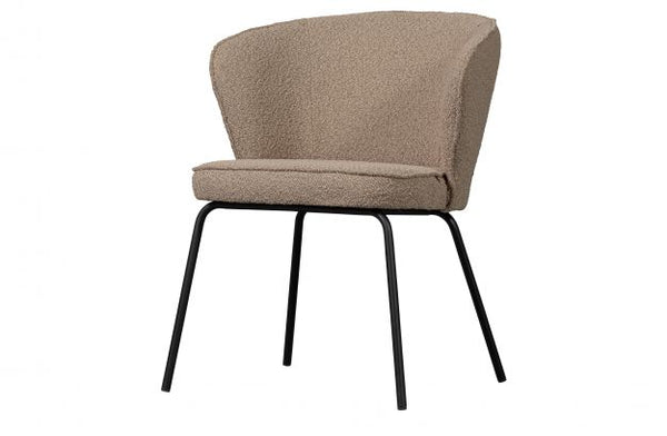 [011800172-B] ADMIT Borðstofustóll BOUCLÉ BEIGE