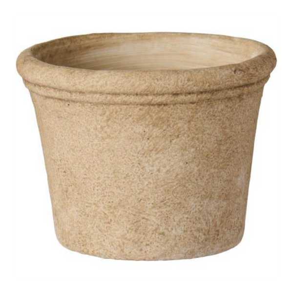 [28290013120-30] Athen blómapottur sand h:12cm