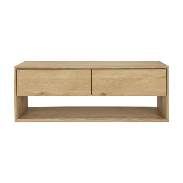 [3551439] Oak Nordic sjónvarpsskenkur 120cm